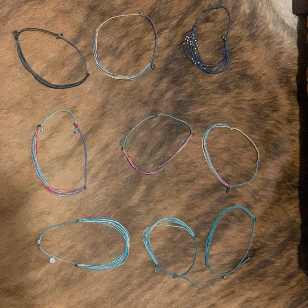Pura Vida Bracelets - set of 9